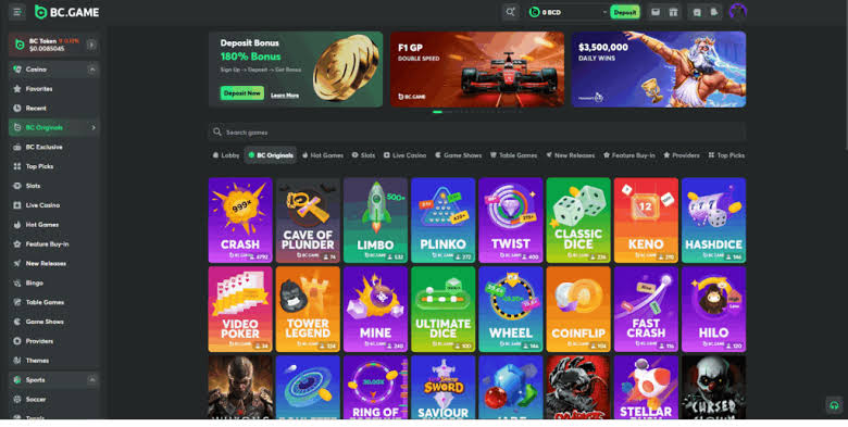 BC.CO Login Access Your Gaming World